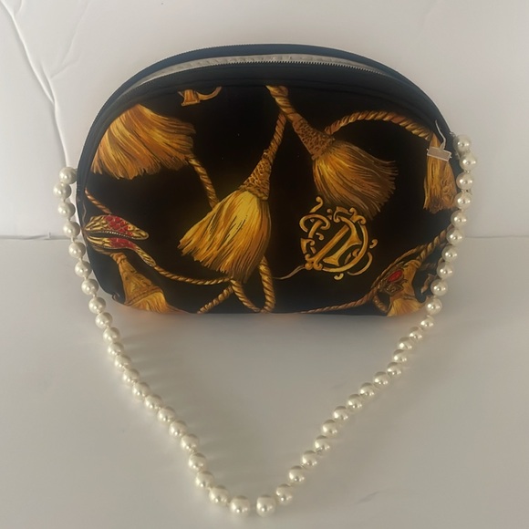 Vintage  Christian Dior authentic cosmetic - jewellery or evening clutch bag. - Picture 9 of 9